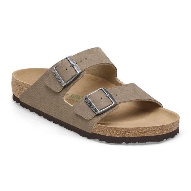 Birkenstock Sandal Arizona Synthetic Vegan - Brown, size 44 on Productcaster.