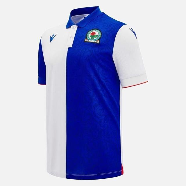 Blackburn Rovers Home Shirt 2024/25 - Macron, size XX-Large on Productcaster.