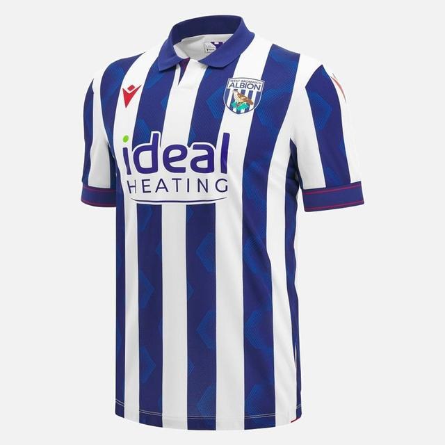 West Bromwich Albion Home Shirt 2024/25 - Macron, size 3XL on Productcaster.