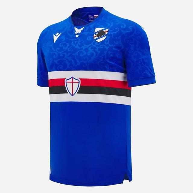 Sampdoria Home Shirt 2024/25 - Macron, size Small on Productcaster.