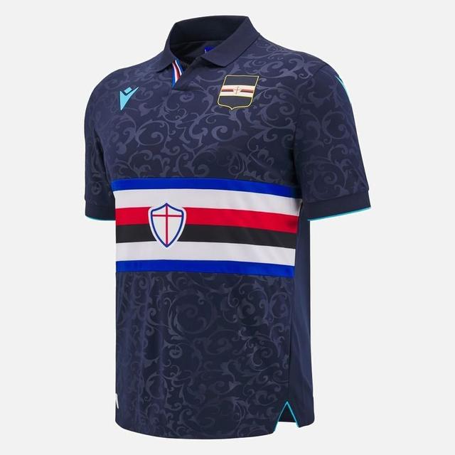 Sampdoria 3rd Shirt 2024/25 - Macron, size Large on Productcaster.