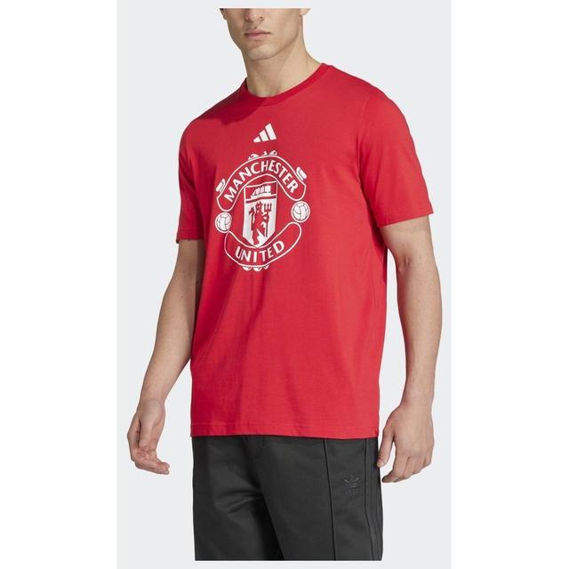 adidas Original Manchester United Dna Graphic T-shirt, størrelse Medium on Productcaster.