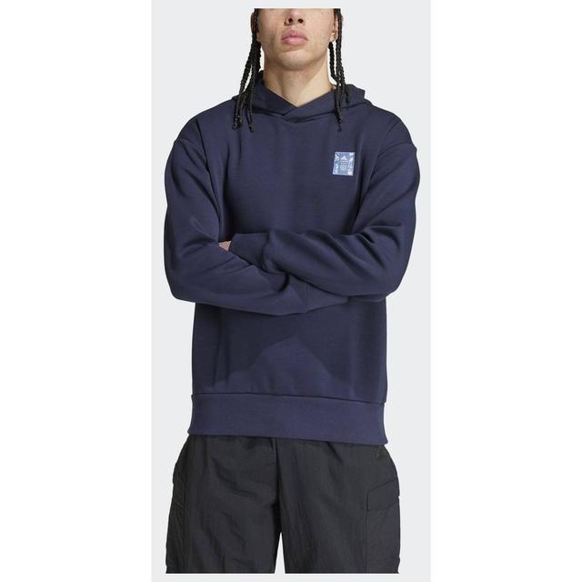 adidas Original Ajax Amsterdam Seasonal Doubleknit Hoodie, maat Large on Productcaster.