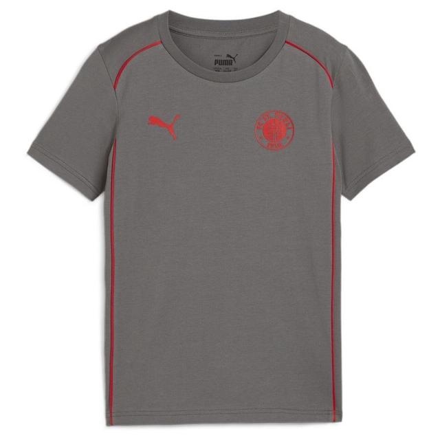 PUMA Fc St. Pauli Casuals Tee Youth, størrelse 176 cm on Productcaster.