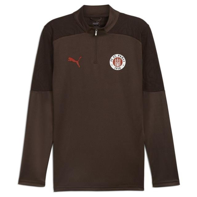 PUMA Haut d’entraînement à 1/4 zip FC St. Pauli Homme, pointure Large on Productcaster.