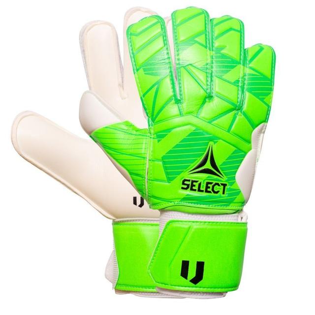 Select X Unisport Goalkeeper Gloves 03 V24 - Green/white Kids, size 5 on Productcaster.