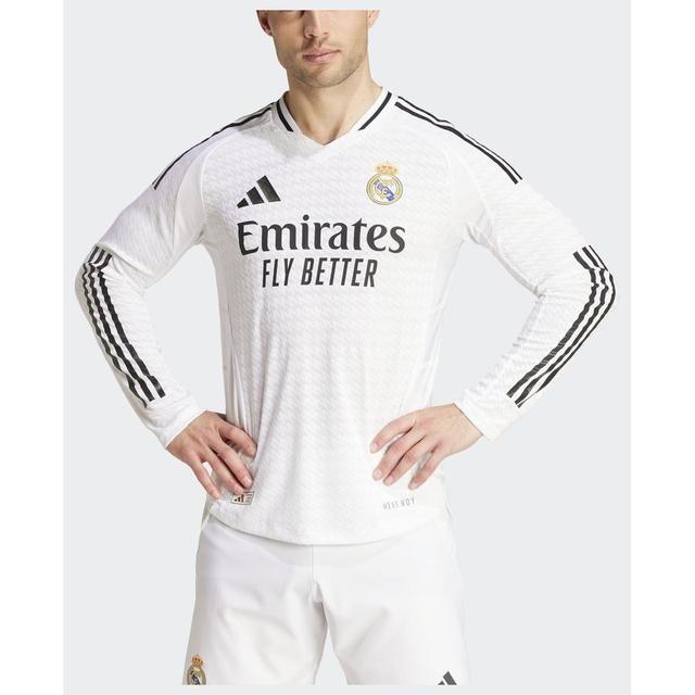 adidas Maillot Manches Longues Domicile Real Madrid 24/25 Authentique, pointure Small on Productcaster.