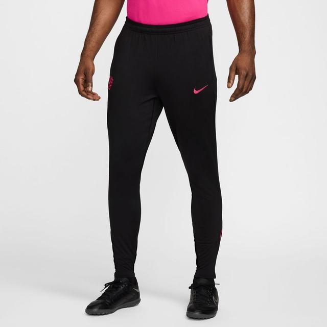 Chelsea Training Trousers Dri-fit Strike 3rd - Black/pink Prime - Nike, size X-Small on Productcaster.