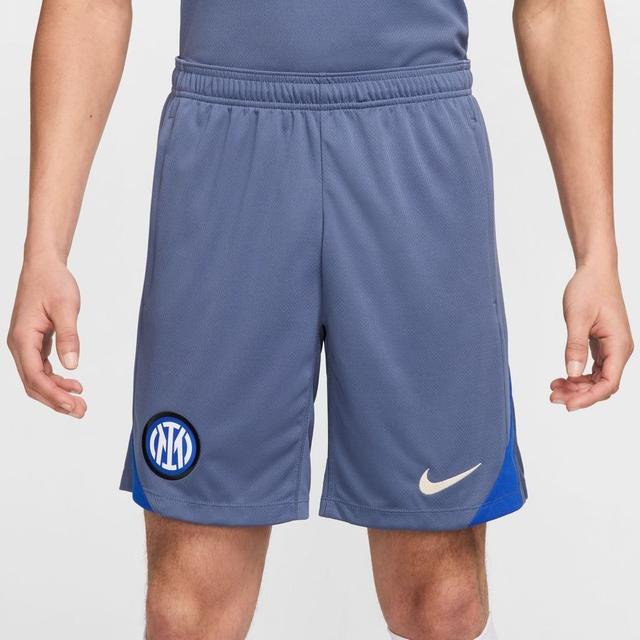 Inter Training Shorts Dri-fit Strike - Diffused Blue/lyon Blue - Nike, size Medium on Productcaster.