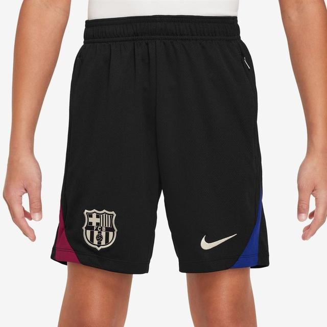 Barcelona Trainingsshorts Dri-fit Strike - Zwart/bordeaux Kids - Nike, maat S: 128-137 cm on Productcaster.