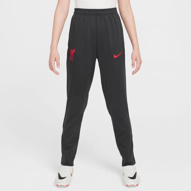 Liverpool Training Trousers Dri-fit Strike 3rd - Smoke Grey/chrome/global Red Kids - Nike, size M: 137-147 cm on Productcaster.