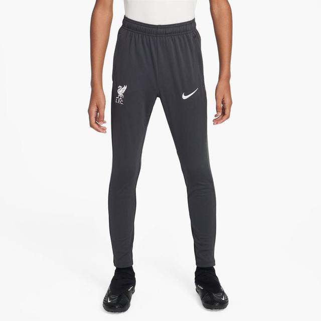 Liverpool Training Trousers Dri-fit Academy Pro - Anthracite/white Kids - Nike, size XS: 122-128 cm on Productcaster.