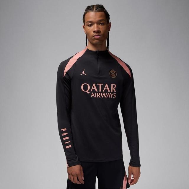 Paris Saint Germain Training Shirt Dri-fit Strike Drill 3rd - Black/rust Pink - Nike, size Medium on Productcaster.