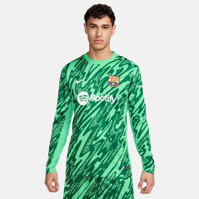 Barcelona Goalkeeper Shirt 2024/25 Long Sleeves - Nike, size Large on Productcaster.