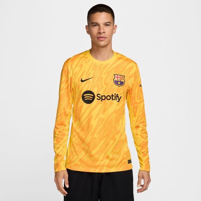 Barcelona Goalkeeper Shirt 2024/25 Long Sleeves - Nike, size Medium on Productcaster.