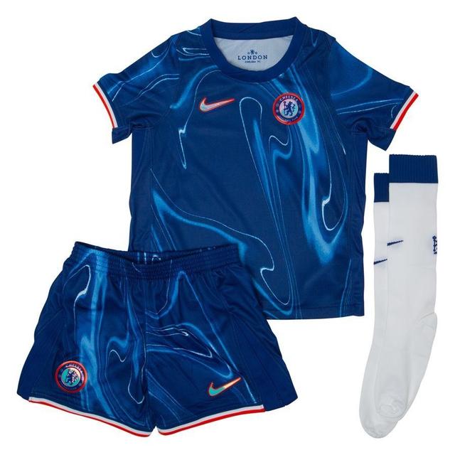 Chelsea Home Shirt 2024/25 Mini-kit Kids - Nike, size S: 104-110 cm on Productcaster.