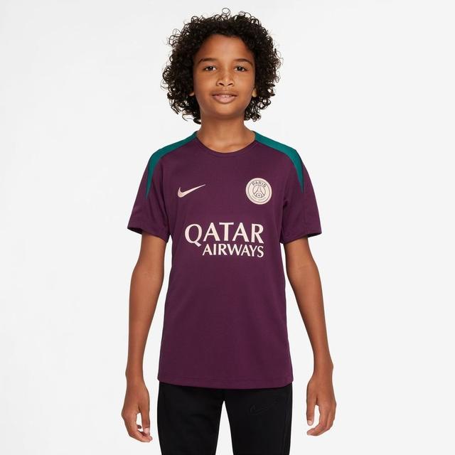 Paris Saint-germain Training T-shirt Dri-fit Strike - Bordeaux/geode Teal/guava Ice Kinder - Nike, Größe XS: 122-128 cm on Productcaster.