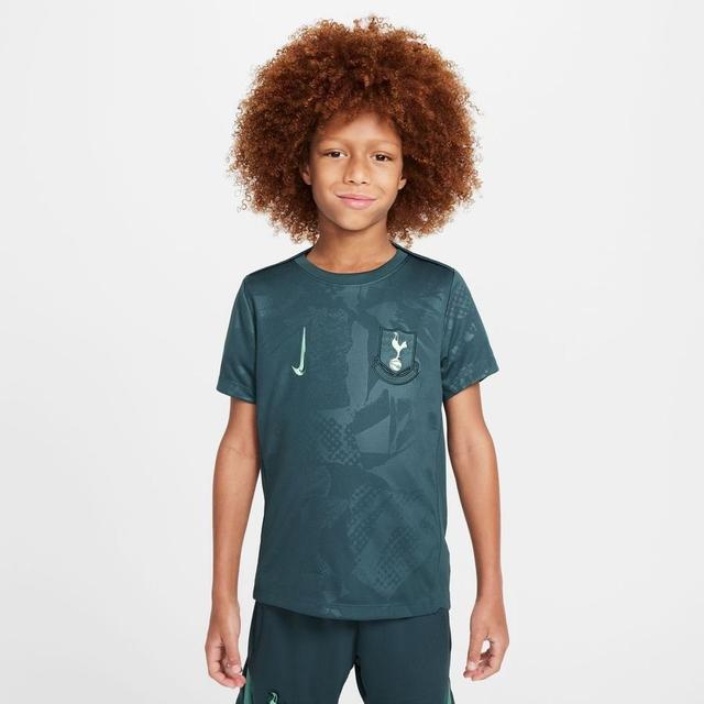 Tottenham Training T-shirt Dri-fit Academy Pro Pre Match 3rd - Faded Spruce/enamel Green Kids - Nike, size M: 137-147 cm on Productcaster.