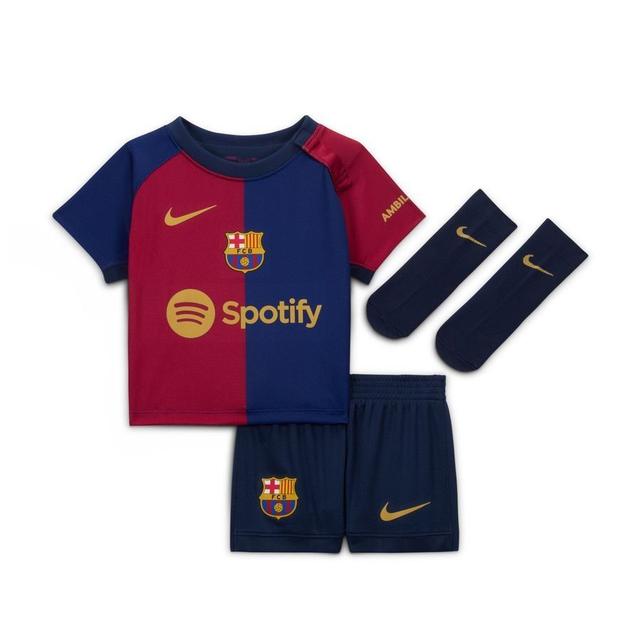 FC Barcelone Maillot Domicile 2024/25 Kit-Bébé Enfant - Nike, pointure 9-12 months on Productcaster.