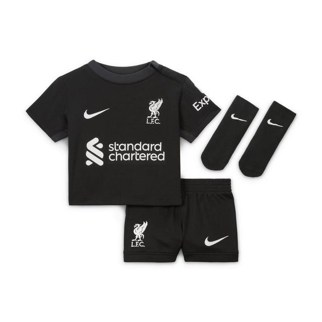 Liverpool Away Shirt 2024/25 Baby-kit Kids - Nike, size 18-24 months on Productcaster.