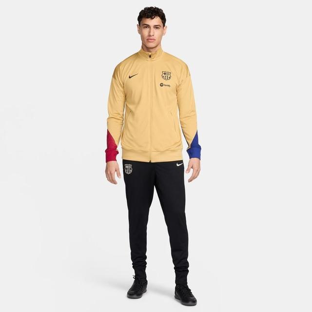 Barcelona Tracksuit Dri-fit Strike - Club Gold/noble Red/black - Nike, size XX-Large on Productcaster.