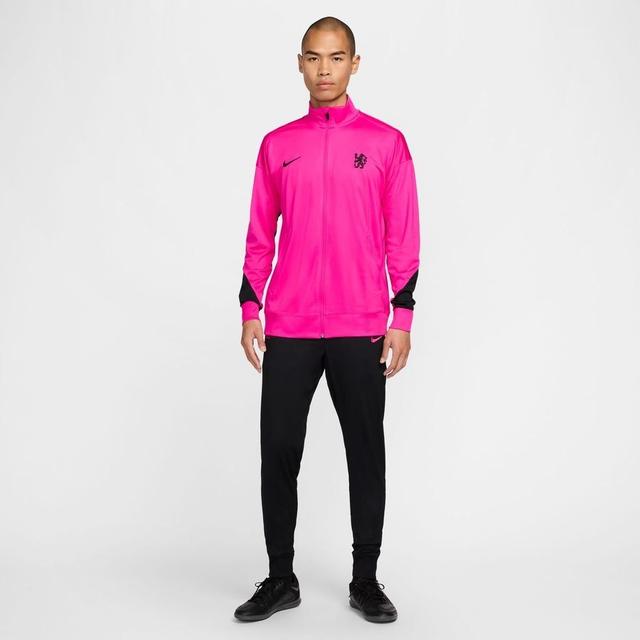 Chelsea Tracksuit Dri-fit Strike 3rd - Pink Prime/black - Nike, size X-Large on Productcaster.