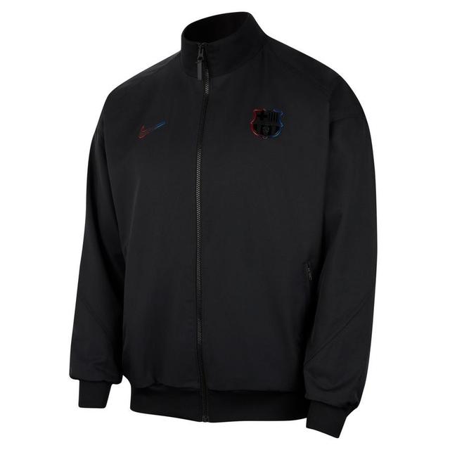 Barcelona Jacket Dri-fit Strike Anthem - Black - Nike, size Small on Productcaster.