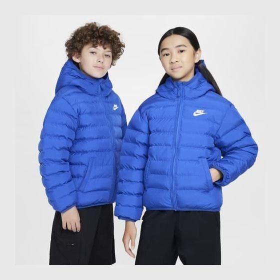 Nike Winter Jacket Nsw Synthetic-fill - Game Royal/white Kids, size XL: 158-170 cm on Productcaster.