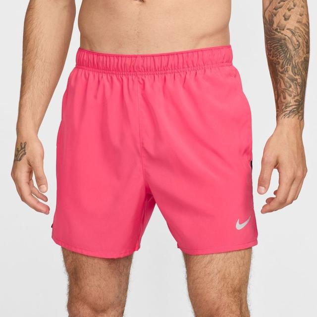 Nike Training Shorts Dri-FIT Challenger 5'' Brief - Pink/Black/Reflect Silver, size XX-Large on Productcaster.