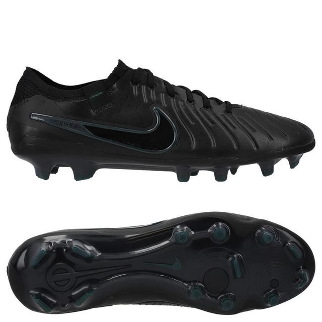 Nike Tiempo Legend 10 Elite FG Shadow - Sort/Grøn - Græs (FG), størrelse 42½ on Productcaster.