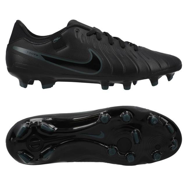 Nike Tiempo Legend 10 Academy Mg Shadow - Black/deep Jungle, size 38 on Productcaster.