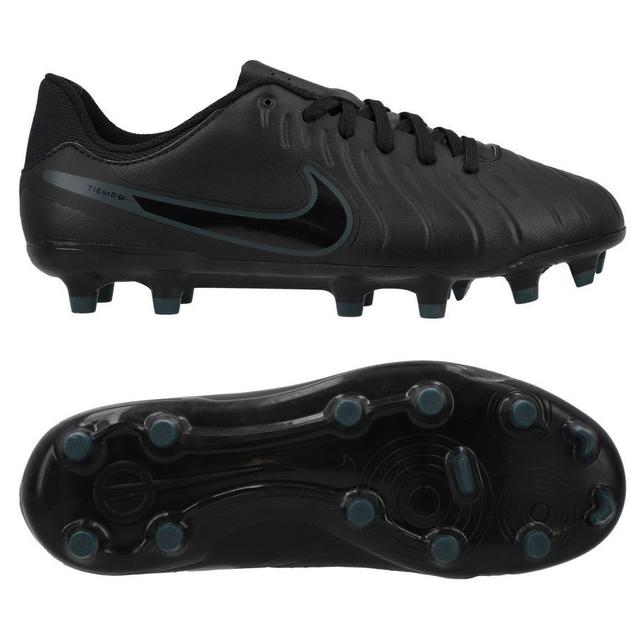 Nike Tiempo Legend 10 Academy Mg Shadow - Black/deep Jungle Kids, size 36 on Productcaster.