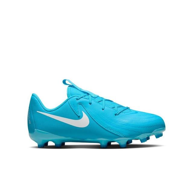 Nike Phantom GX II Academy MG Mad Ambition - Blå/Hvid Børn, størrelse 38 on Productcaster.