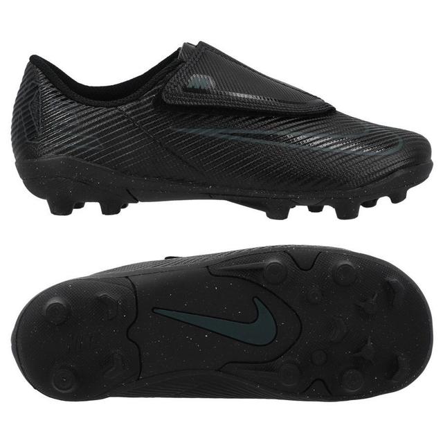 Nike Mercurial Vapor 16 Club Velcro Mg Shadow - Black/deep Jungle Kids, size 30 on Productcaster.