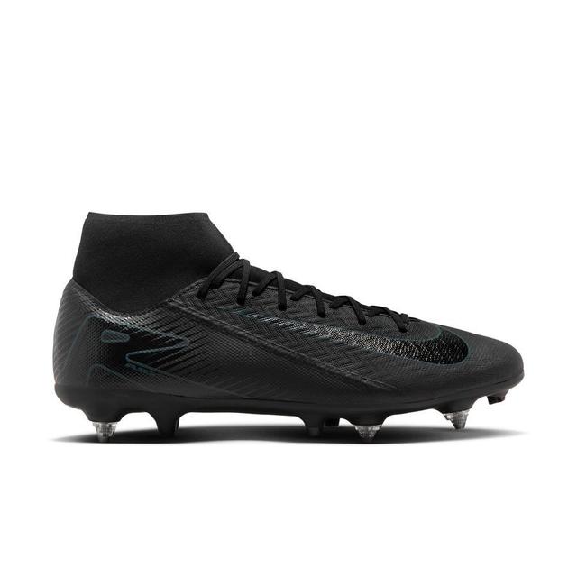 Nike Air Zoom Mercurial Superfly 10 Academy SG-PRO Anti-Clog Shadow - Sort/Grøn - Soft Ground (SG), størrelse 47½ on Productcaster.