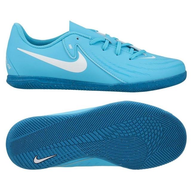 Nike Phantom Gx Ii Club Ic Mad Ambition - Blue Fury/white Kids - Indoor (Ic), size 35½ on Productcaster.