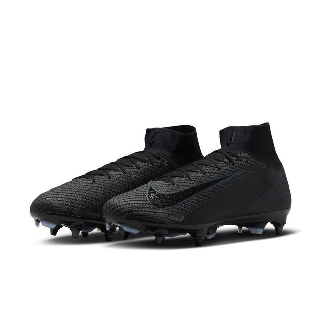 Nike Air Zoom Mercurial Superfly 10 Elite SG-PRO Shadow - Schwarz/Grün - Soft Ground (SG), Größe 46 on Productcaster.