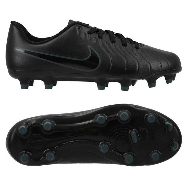 Nike Tiempo Legend 10 Club Mg Shadow - Black/deep Jungle Kids, size 38 on Productcaster.