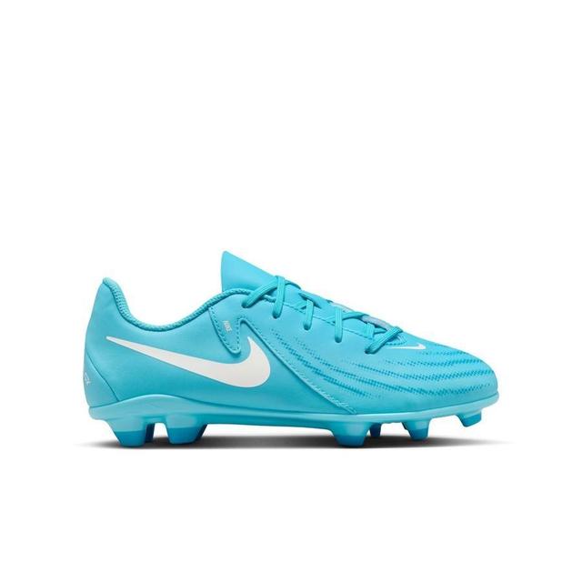 Nike Phantom GX II Club MG Mad Ambition - Blå/Hvid Børn, størrelse 36½ on Productcaster.