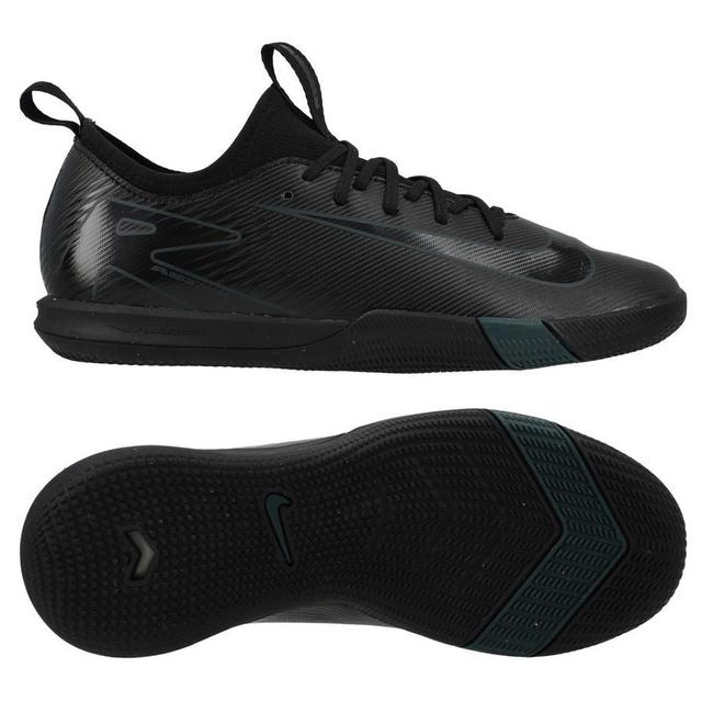 Nike Air Zoom Mercurial Vapor 16 Academy Ic Shadow - Black/deep Jungle Kids - Indoor (Ic), size 32 on Productcaster.