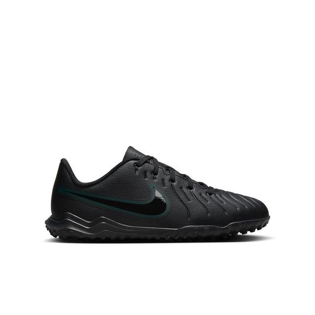 Nike Tiempo Legend 10 Club TF Shadow - Sort/Grønn Barn - ['Turf (TF)'], størrelse 35½ on Productcaster.