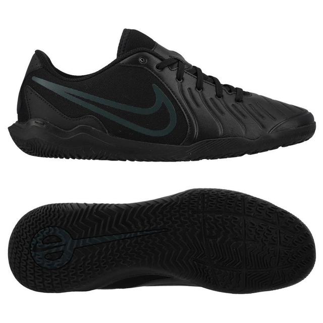 Nike Tiempo Legend 10 Club Ic Shadow - Black/deep Jungle - Indoor (Ic), size 40 on Productcaster.