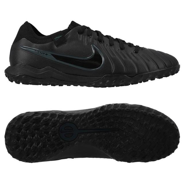 Nike Tiempo Legend 10 Pro Tf Shadow - Black/deep Jungle - Turf (Tf), size 43 on Productcaster.