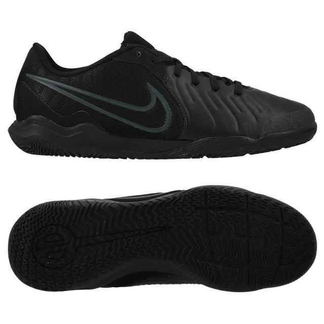 Nike Tiempo Legend 10 Academy Ic Shadow - Black/deep Jungle - Indoor (Ic), size 36½ on Productcaster.