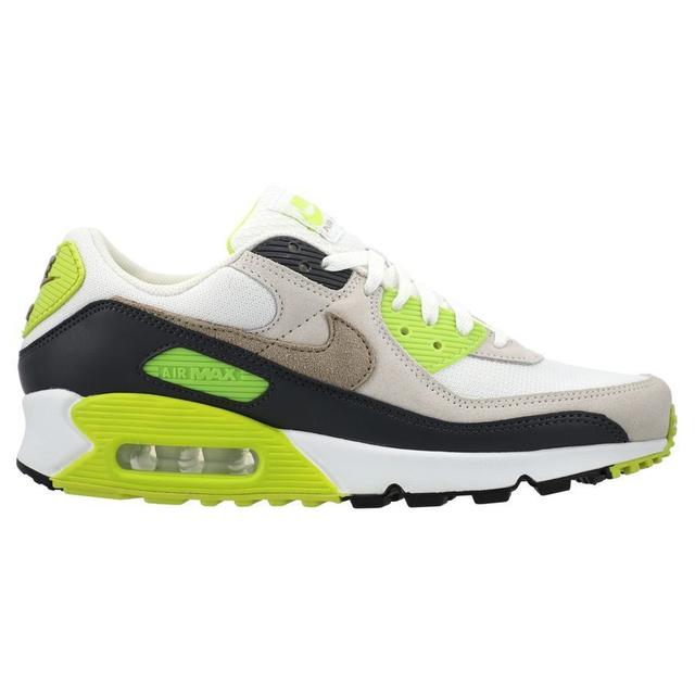 Nike Sneaker Air Max 90 - White/khaki/volt/smoke Grey, size 40 on Productcaster.