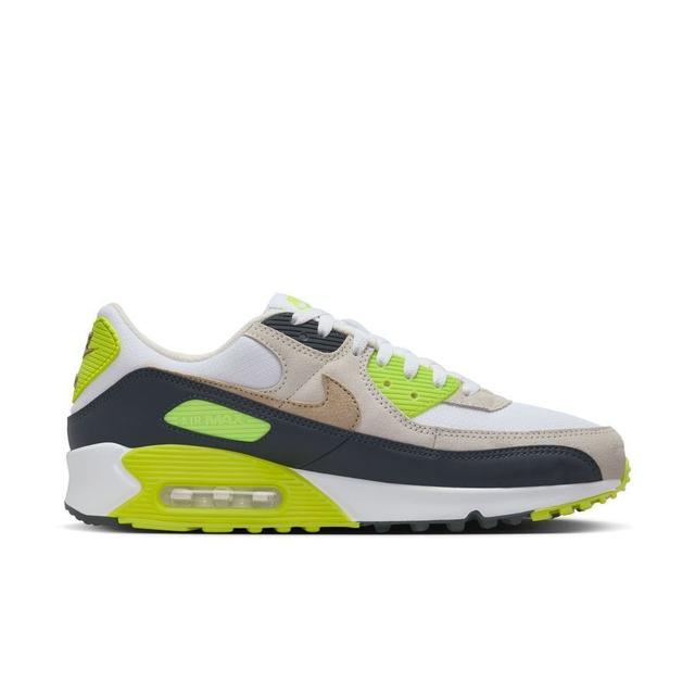 Nike Lenkkarit Air Max 90 - Valkoinen/khaki/neon/harmaa, koko 44½ on Productcaster.