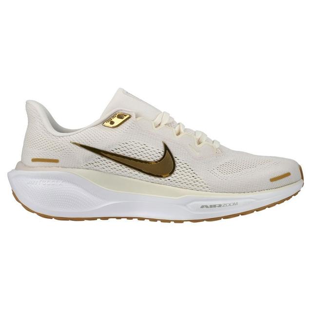 Nike Running Shoe Air Zoom Pegasus 41 - White/metallic Gold Women, size 40 on Productcaster.