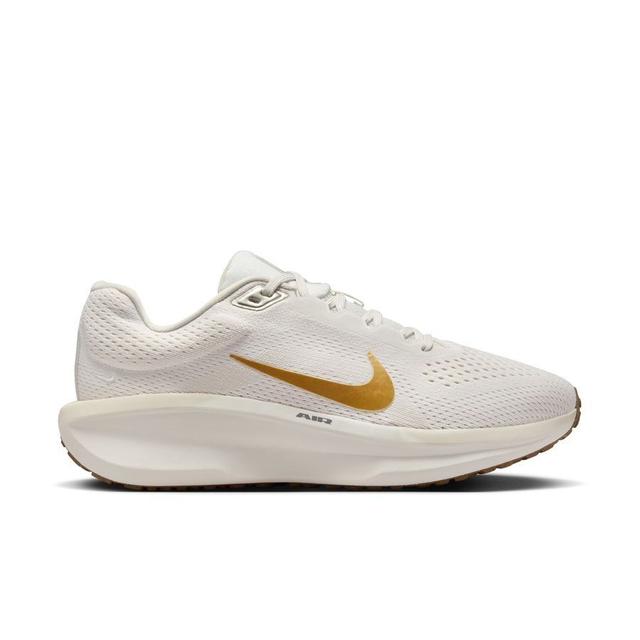 Nike Air Laufschuhe Winflo 11 - Weiß/Gold Damen, Größe 42½ on Productcaster.