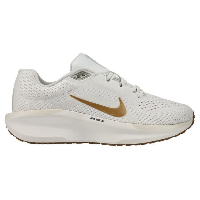 Nike Air Running Shoe Winflo 11 - White/metallic Gold Women, size 40 on Productcaster.