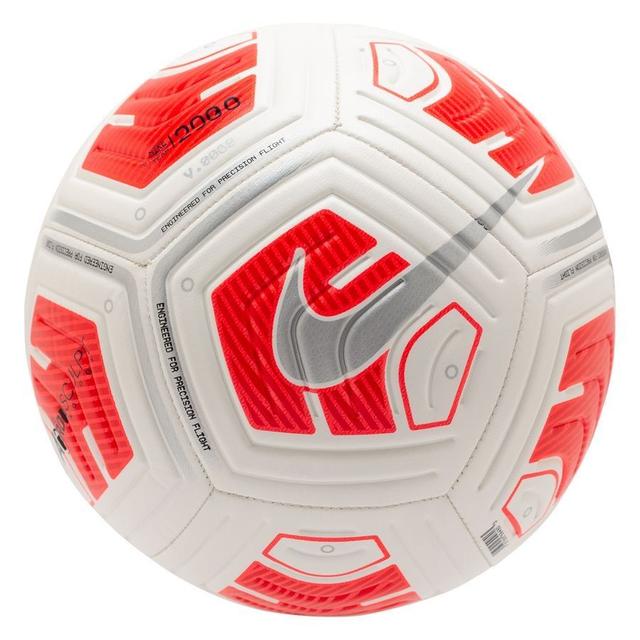 Nike Football Strike Team 290g - White/bright Crimson/silver, size Ball SZ. 4 on Productcaster.